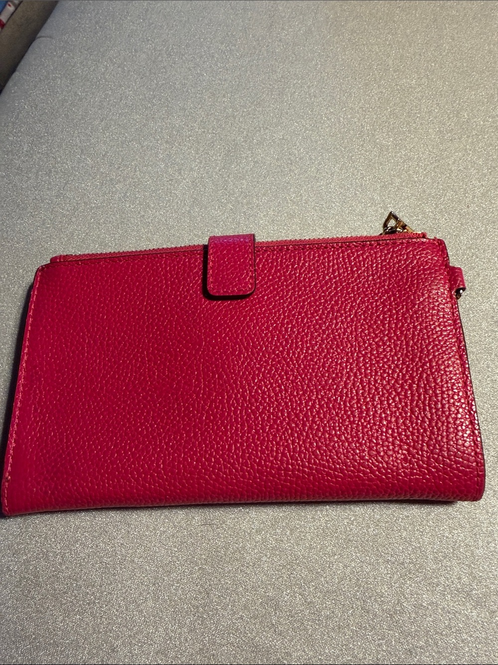 Michael Kors Hot Pink Leather Tote with Matching Wallet - Picture 10 of 15
